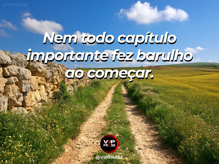 Mensagem sobre a vida com caminho delicado entre flores silvestres.