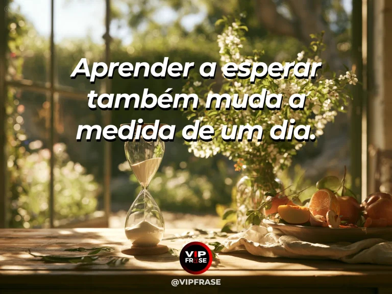 Mensagem sobre a vida, com um relógio de sol em um jardim florido e tranquilo.