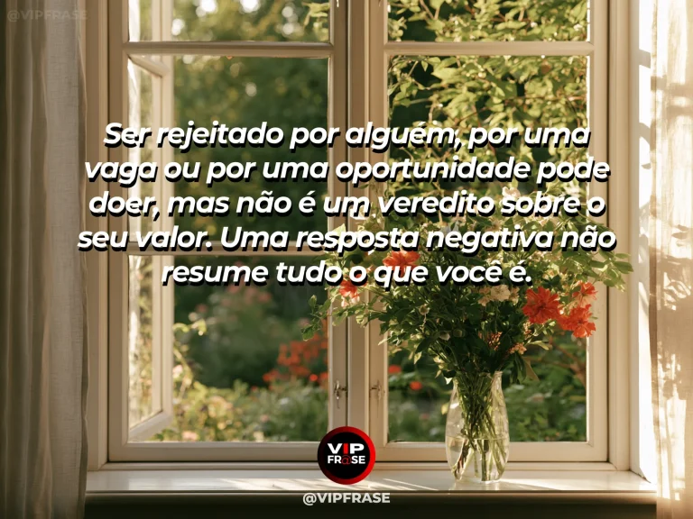 Mensagem de autoestima sobre remaining worthy after rejection or disappointment, em cena luminosa e acolhedora