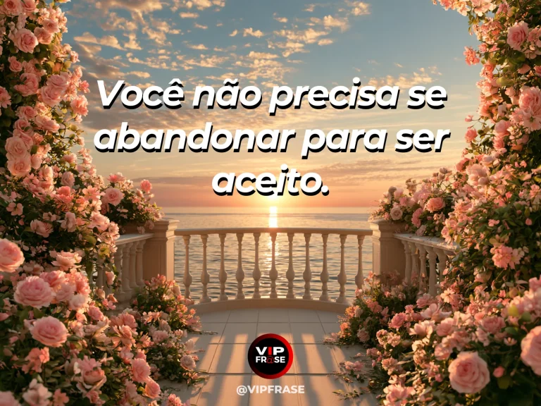 Frase de autoestima sobre staying loyal to yourself, com strong tree rooted in a peaceful garden