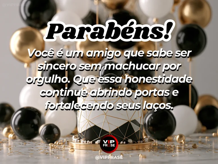 Arte de aniversário para amigo sobre sabedoria, com cenário comemorativo acolhedor e elementos visuais relacionados à amizade.