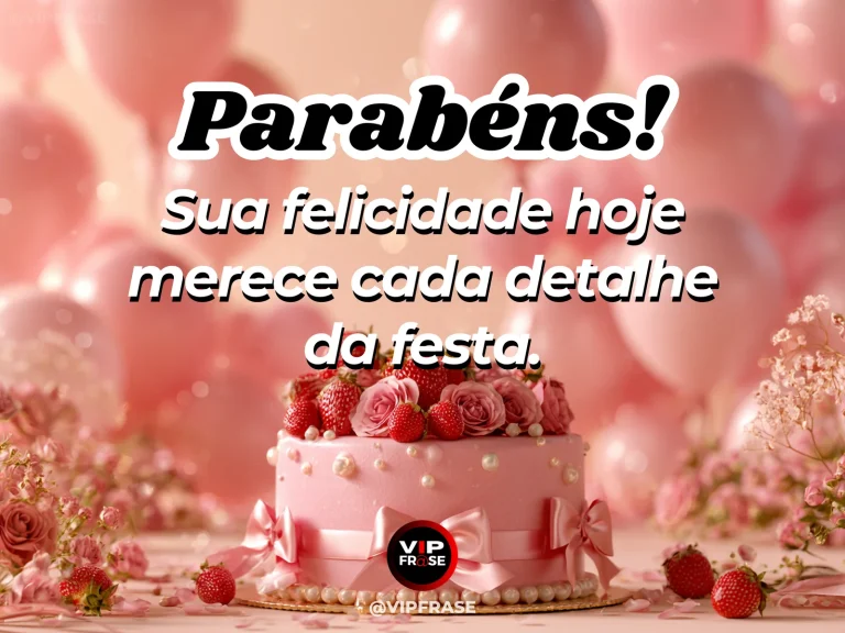 Mensagem de aniversário para esposa sobre alegria compartilhada, com flores e luz natural.