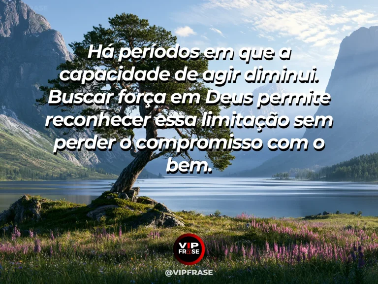 Mensagem de força sobre o sustento de deus no tempo da limitação, com ermida de pedra abrigada entre enormes paredões montanhosos.