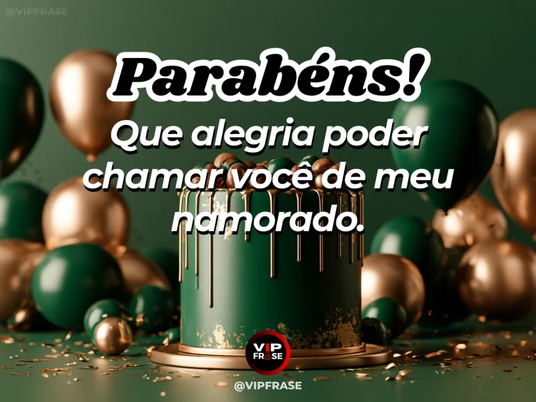 Mensagem de aniversário para namorado sobre felicidade, com mercado de flores iluminado.