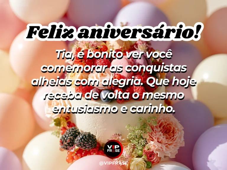 Mensagem de aniversário para tia sobre carinho, com joyful birthday celebration table with abundant wrapped presents and blooms.