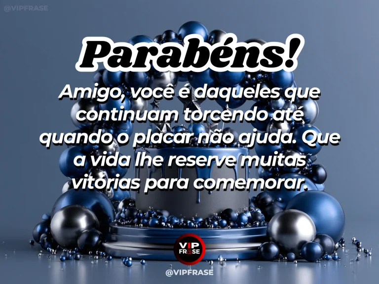 Arte de aniversário para amigo sobre amizade, com cenário comemorativo acolhedor e elementos visuais relacionados à amizade.