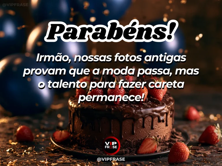 Mensagem de aniversário para irmão sobre familia, com decoração de aniversário.