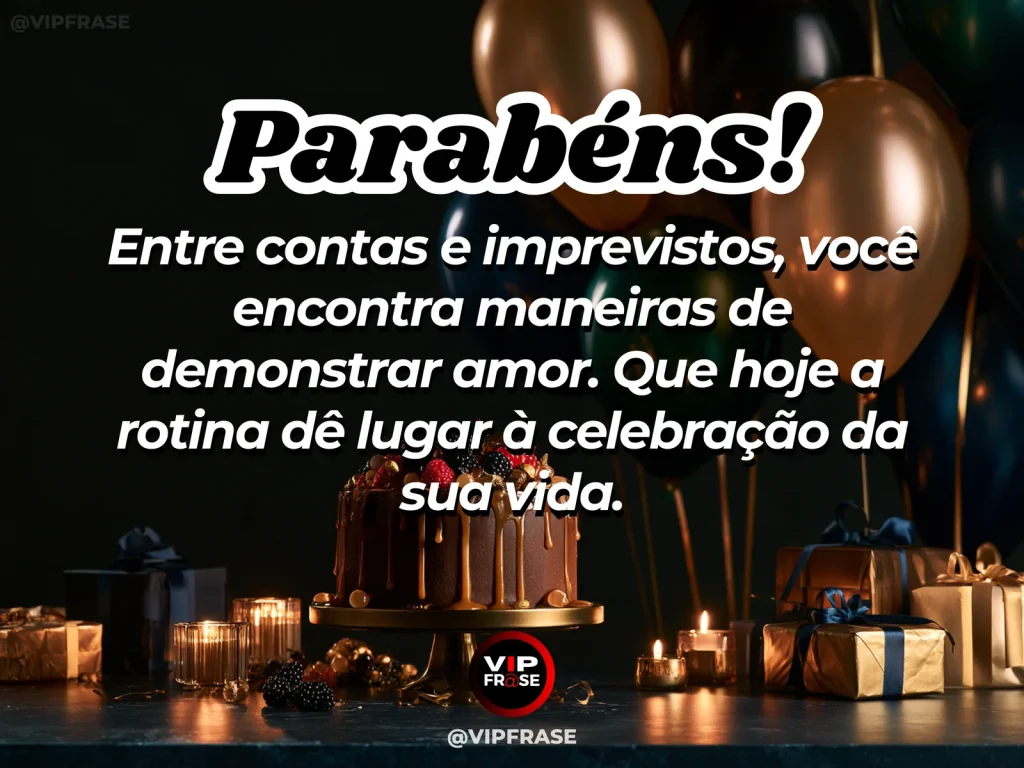 Mensagem de aniversário para marido sobre amor, com decoração acolhedora.
