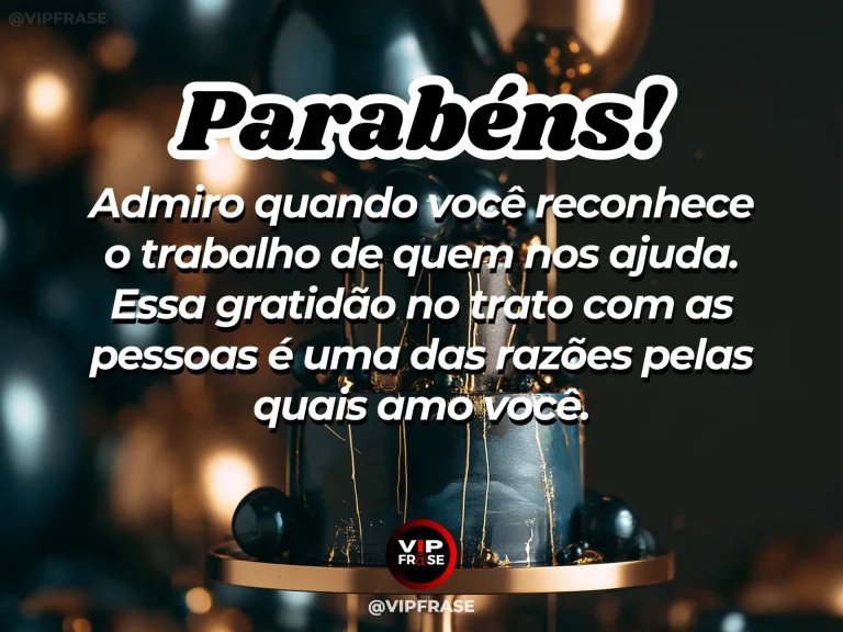 Mensagem de aniversário para marido sobre gratidao, com decoração acolhedora.
