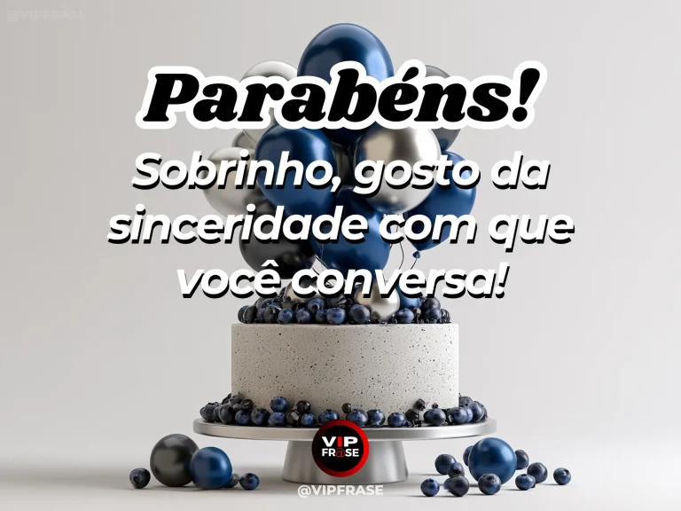 Arte de aniversário para sobrinho sobre carinho, com cozy veranda.