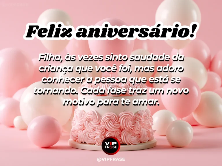 Arte de aniversário para filha sobre saudade, com paisagem luminosa.