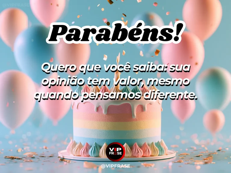 Arte de aniversário para filha sobre autoestima, com paisagem luminosa.