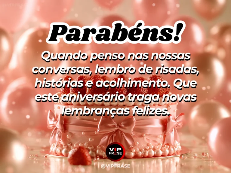 Mensagem de aniversário para madrinha sobre felicidade, com colorful flowers around a vintage photo album with blank pages.