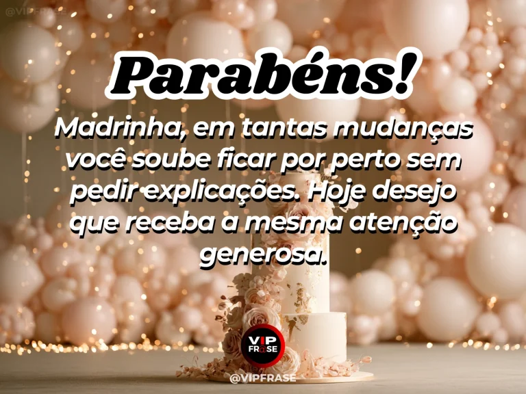 Mensagem de aniversário para madrinha sobre gratidao, com golden winding garden path between blooming hedges.