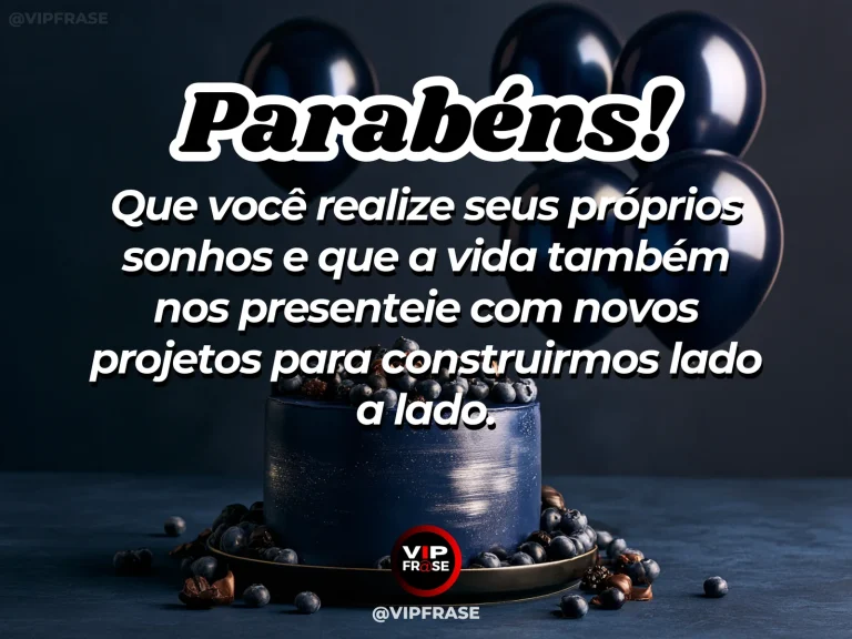 Mensagem de aniversário para namorado sobre esperanca, com caminho florido até o horizonte.