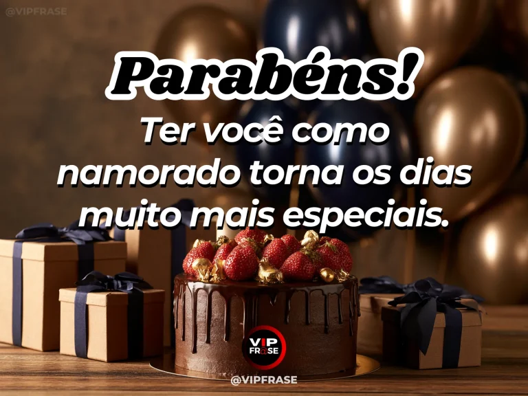 Mensagem de aniversário para namorado sobre amor, com piquenique de aniversário no jardim.