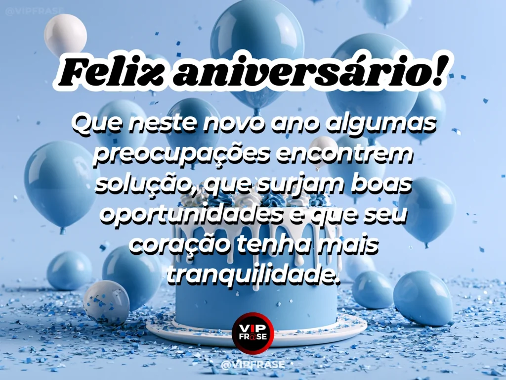 Mensagem de aniversário para WhatsApp sobre esperança, com bright sunny birthday table with unopened elegant envelope and flowers.