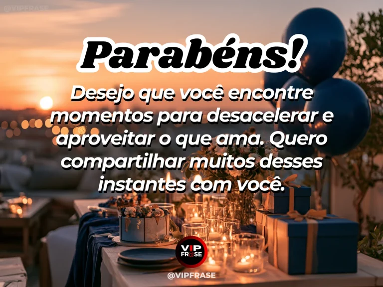 Mensagem de aniversário para namorado sobre amor, com rede confortável em jardim florido com sol filtrado.