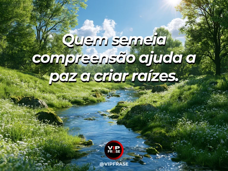 Broto verde entre flores e gotas de orvalho em arte sobre compreensão entre as pessoas.