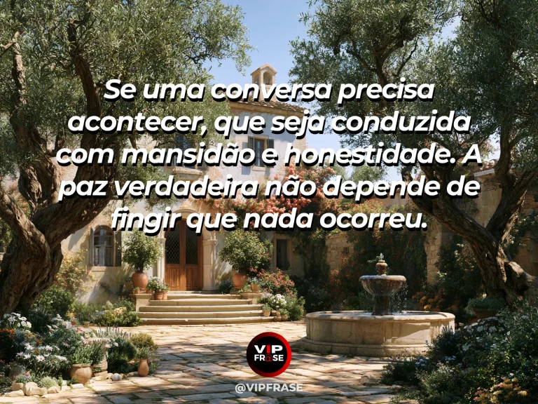 Pátio com portas abertas e flores coloridas em arte sobre diálogo honesto em conversas difíceis.
