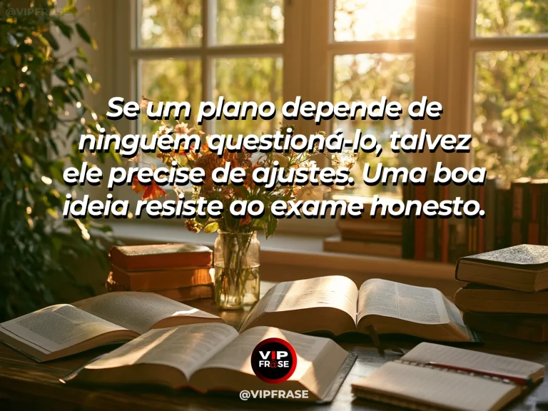 Frase de sabedoria sobre planos abertos ao diálogo, com projeto de jardim desenhado sem palavras ao lado de ferramentas de paisagismo.