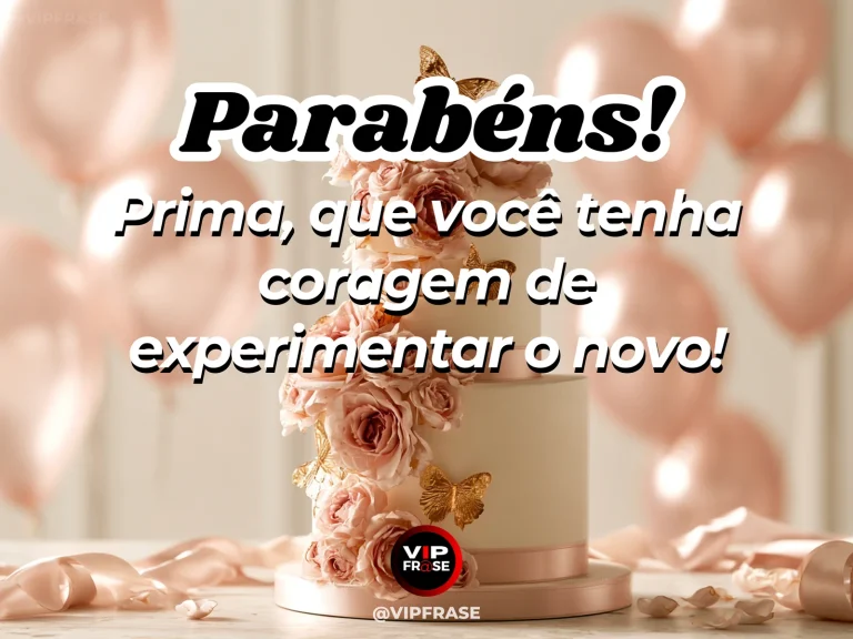 Mensagem de aniversário para prima sobre coragem, com sunlit garden gate decorated.
