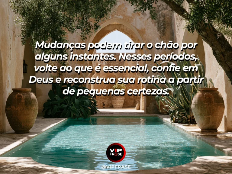 Mensagem sobre Deus com pedras equilibradas à beira de lago vivo e ensolarado.