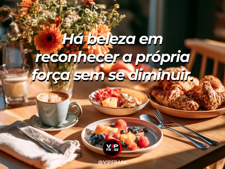 Frase de autoestima sobre recognizing inner strength without shrinking, com sunlit mountain path with strong flowers growing beside it
