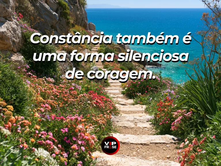 Frase de superação em cenário natural sobre seu avanço não precisa ser rápido.
