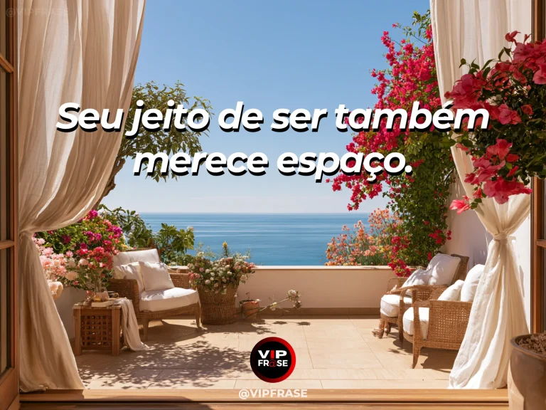 Frase de autoestima sobre making room for your authentic personality, com colorful garden with many distinct flowers