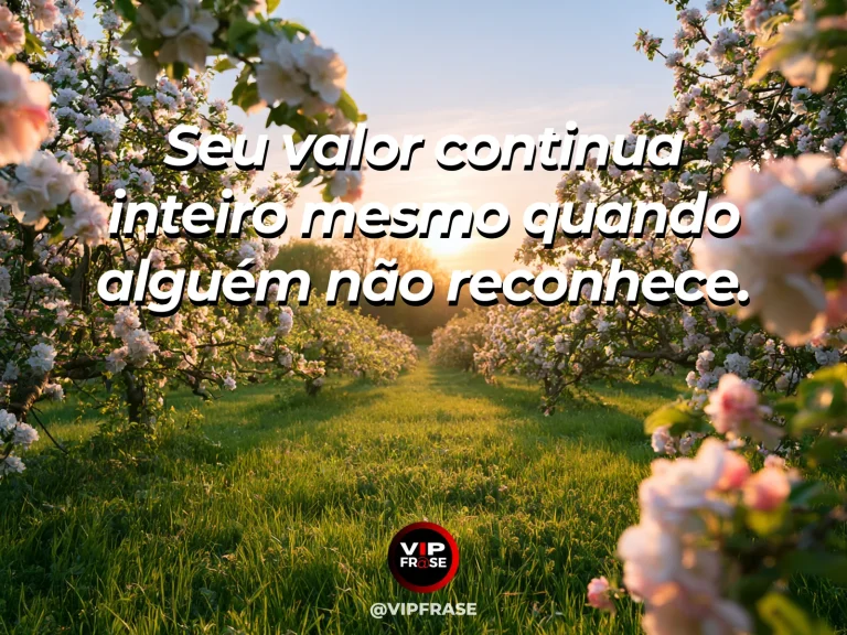 Frase de autoestima sobre stable self-worth despite lack of recognition, com lighthouse standing over a calm blue coast
