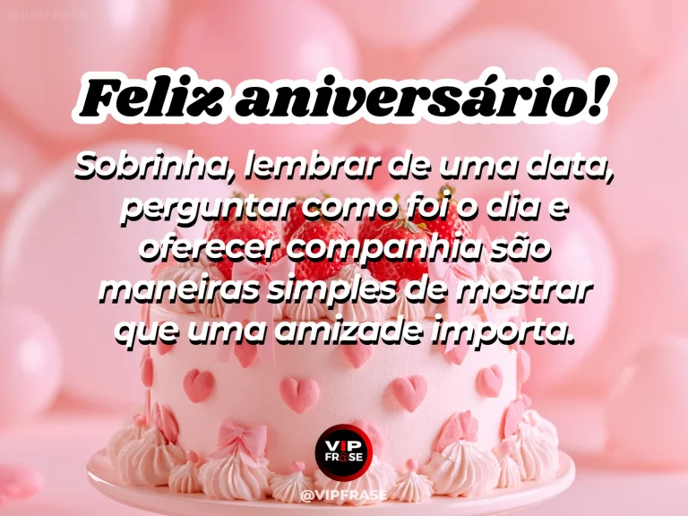 Mensagem de aniversário para sobrinha sobre amizade, com cena festiva de two friendship gift boxes beside delicate birthday cake on sunny .