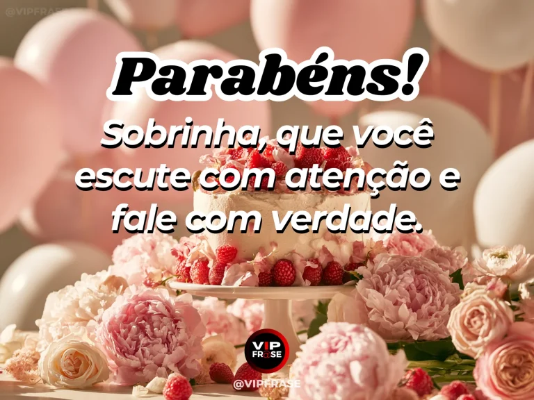 Mensagem de aniversário para sobrinha sobre sabedoria, com cena festiva de two flower bouquets arranged closely beside a beautiful birthday .