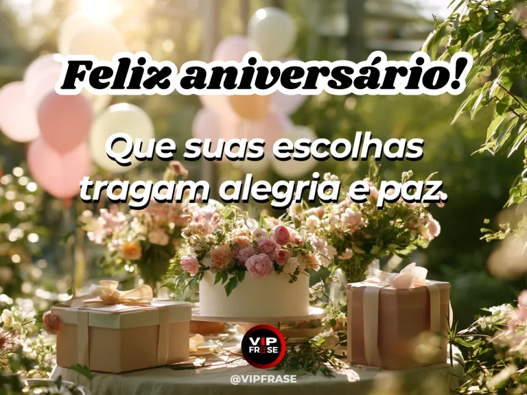 Mensagem de aniversário para sobrinha sobre sabedoria, com two beautiful garden paths lined.