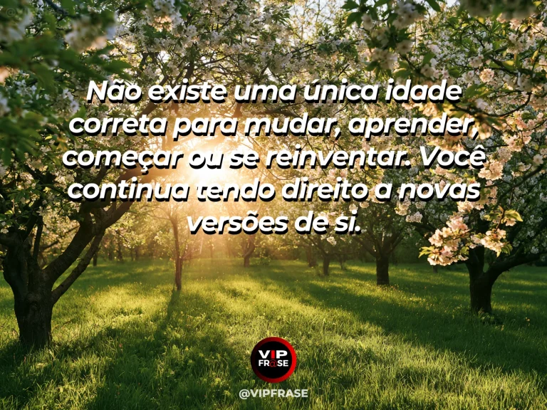Mensagem de autoestima sobre new possibilities at every age, com new sunrise over an old stone terrace