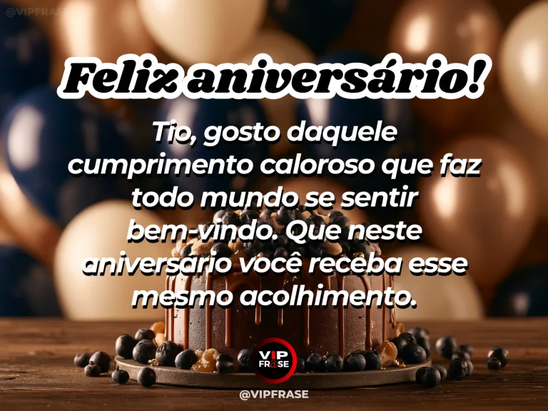 Mensagem de aniversário para tio sobre familia, com welcoming open front door of warm Brazilian family home.