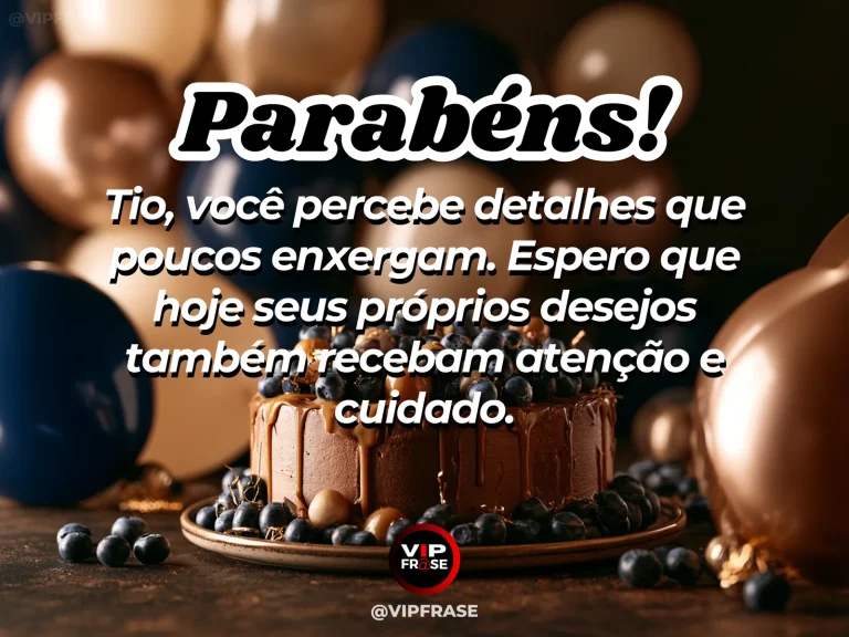 Mensagem de aniversário para tio sobre carinho, com sunlit beautifully detailed botanical flowers in an elegant arrangemen.