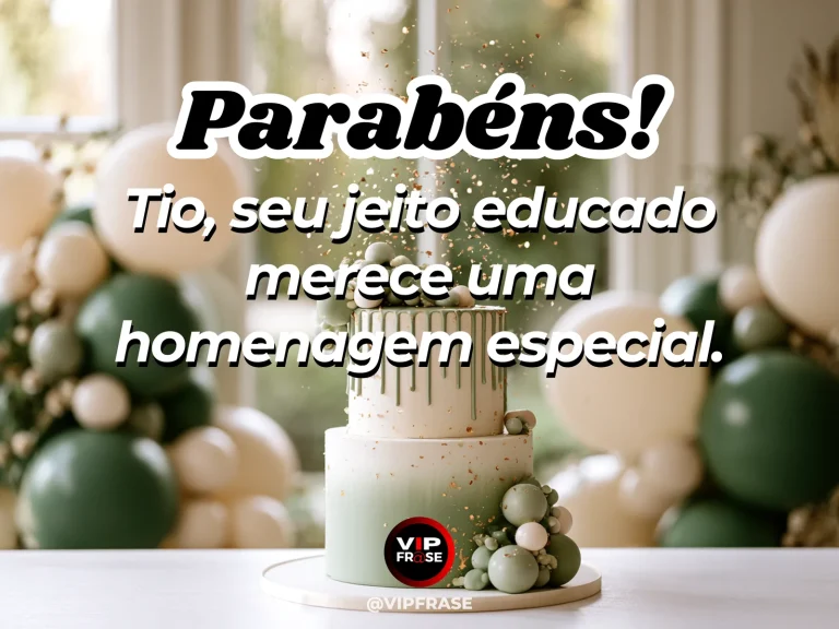 Mensagem de aniversário para tio sobre carinho, com elegant light blue greeting card beside a sophisticated bouquet and go.