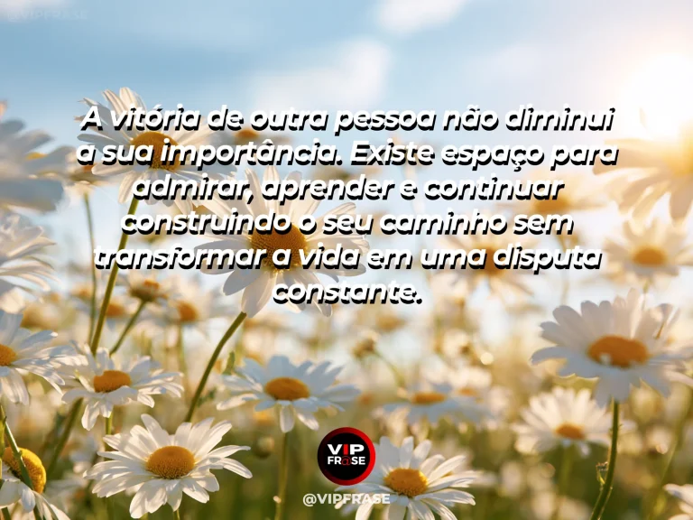 Mensagem de autoestima sobre self-worth without competing with others, em cena luminosa e acolhedora