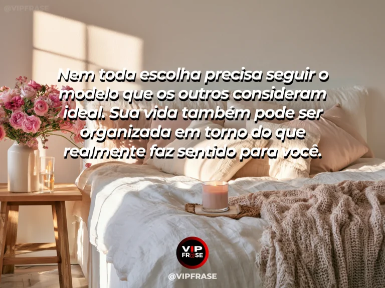 Mensagem de autoestima sobre building a life that fits you, em cena luminosa e acolhedora