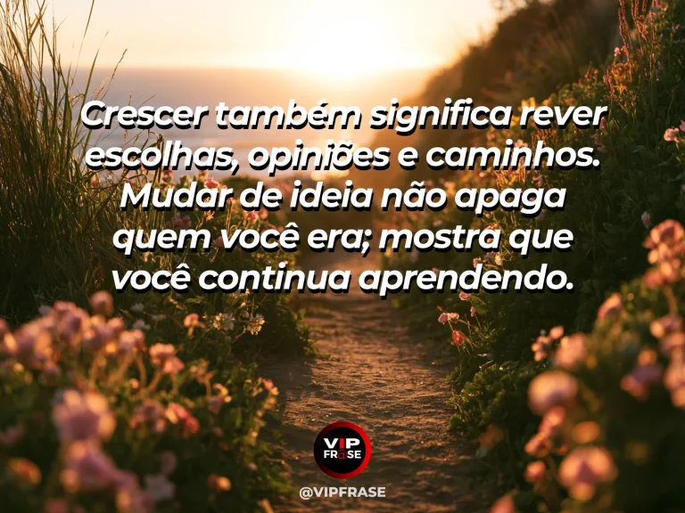 Mensagem de autoestima sobre changing direction while staying true to yourself, em cena luminosa e acolhedora
